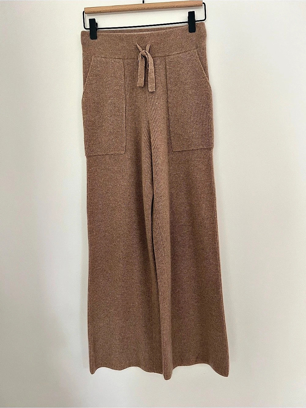 Faherty Cashmere Wide Leg Pants Size XS Like New